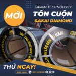 Tôn cuộn Sakai Diamond công nghệ Nhật Bản